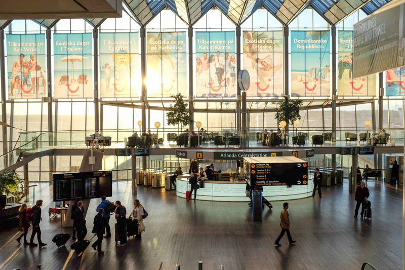 Arlanda Airport has four passenger terminals. 